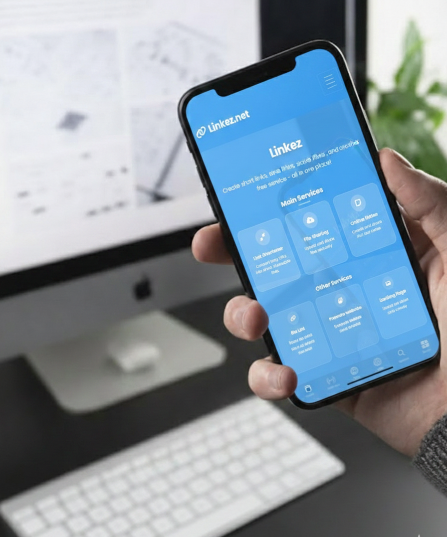 Linkez App Mockup